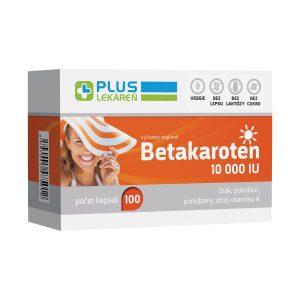 Betakarotén 10 000 IU, 100 cps