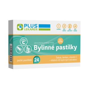 Bylinné pastilky so šalviou, 24 ks