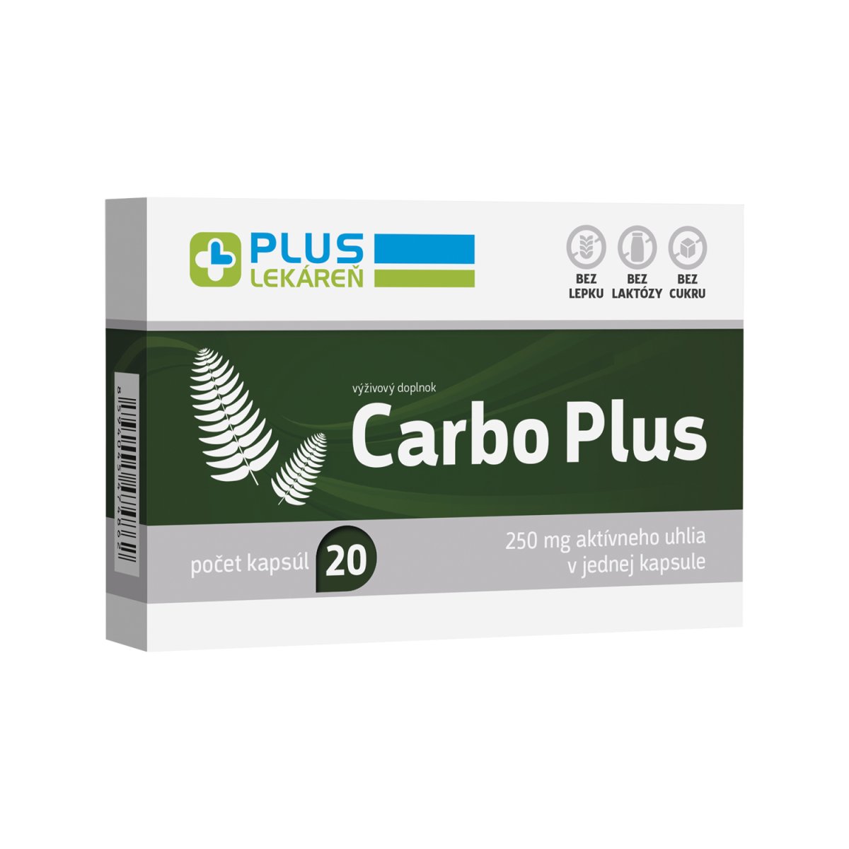 Carbo Plus 250 mg, 20 cps Carbo Plus 250 mg, 20 cps