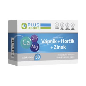 Vápnik + Horčík + Zinok, 50 tbl