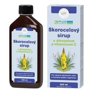 Skorocelový sirup s divozelom a vitamínom C, 200 ml