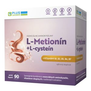L-Metionín + L-cysteín, 90 cps