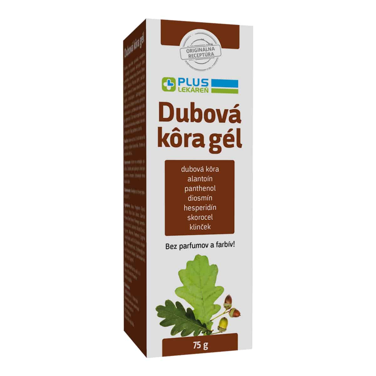 Dubová kôra gél, 75 g Dubová kôra gél, 75 g